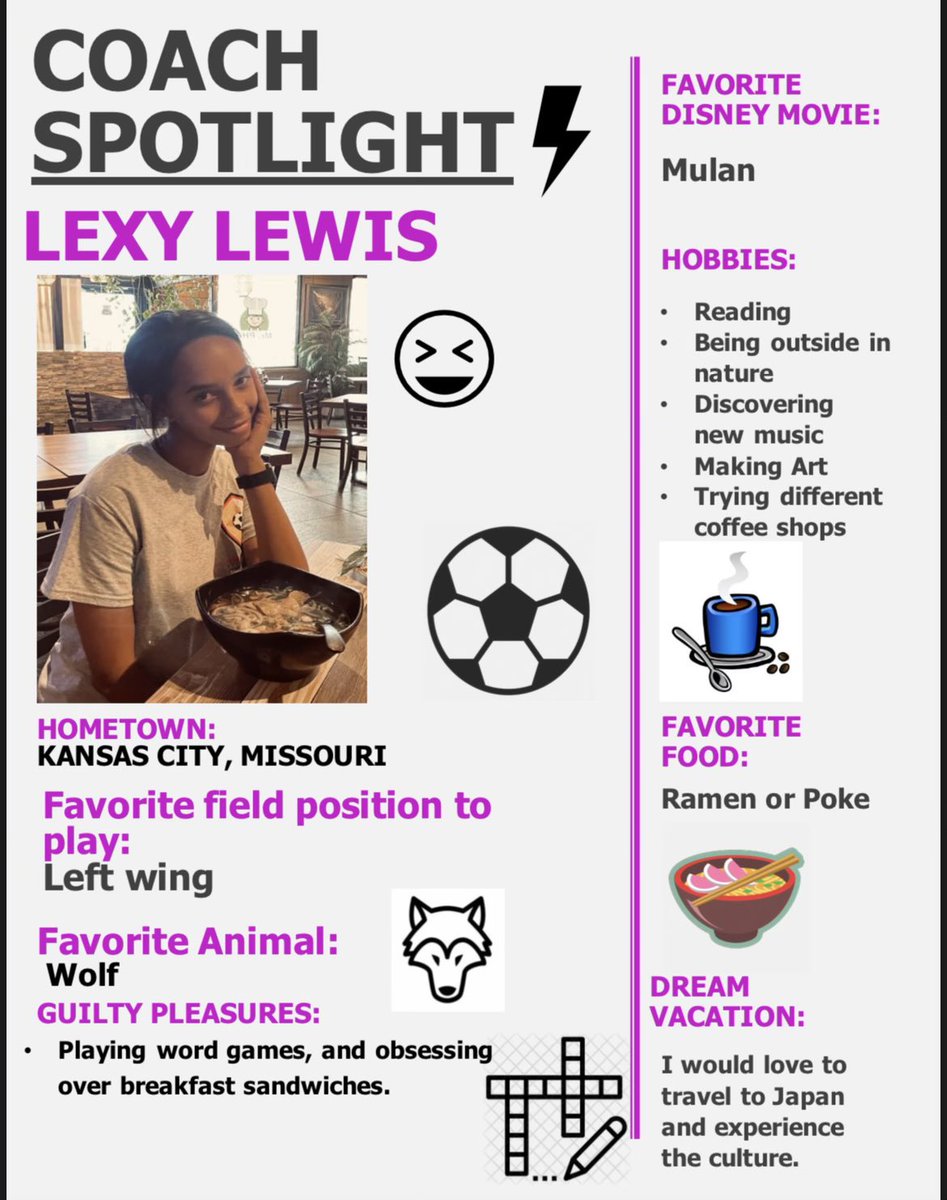 GirlsUniteSF's tweet photo. Meet Coach Lexy. The kids love her and we are pumped she is part of the GU family! To learn more about Lexy and our other amazing coaches, https://t.co/urqiLyz3dM. #girlsunite #coachescorner #coachhighlight #mentor #coach #soccer #soccerlife #lovemyjob #soccergirls https://t.co/ZZI7mfKeOS