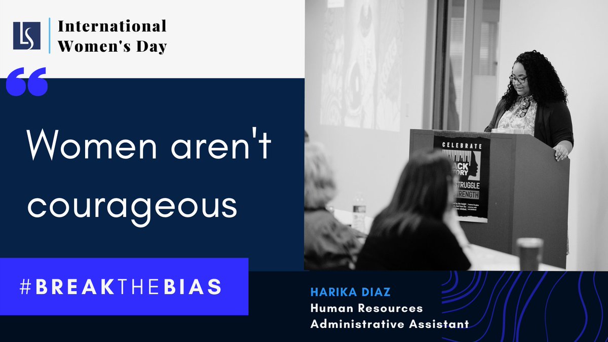 LoomisSayles's tweet photo. Our latest #BreaktheBias spotlight features Harika Diaz, HR Assistant and Co-Founder of our multicultural employee group, MOSAIC, and the critical role courage plays in the fight for an equitable future for all: https://t.co/CQQD4LYVJb https://t.co/iO520xLdAZ