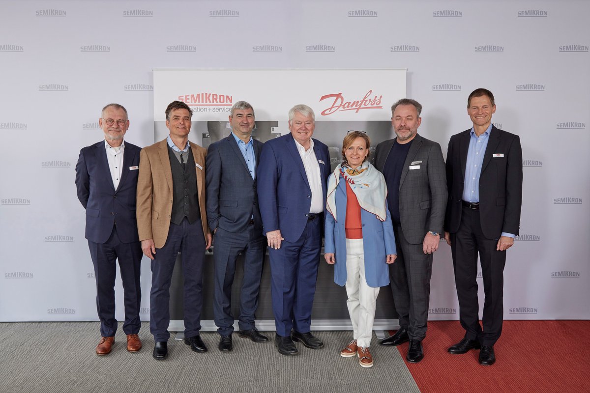 Danfoss's tweet image. Today, we announce that @SEMIKRONGlobal and Danfoss Silicon Power will join forces to establish the ultimate partner in #PowerElectronics, called SEMIKRON-Danfoss!  We aim to pave the way for green growth and a more #EnergyEfficient future. bit.ly/3iLxIrU