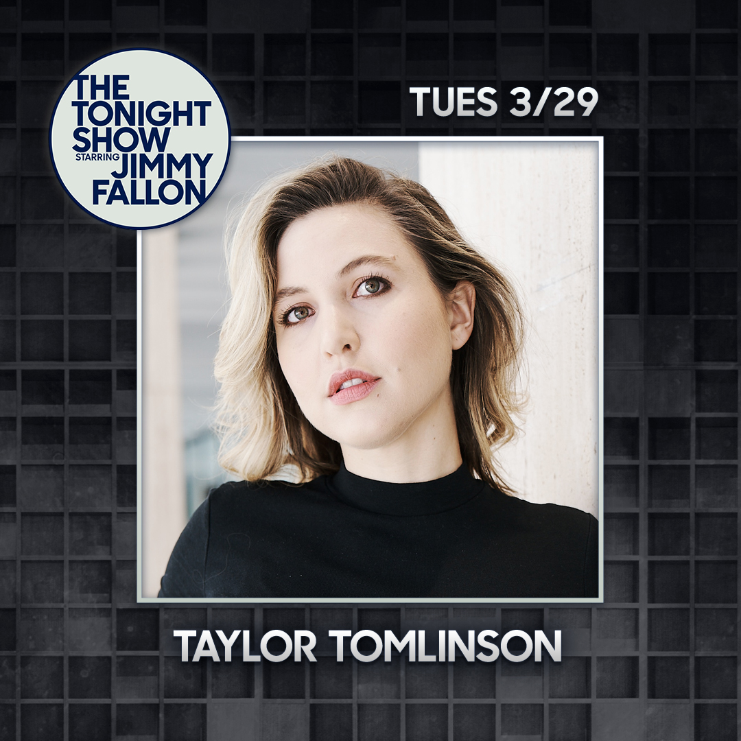 The Tonight Show on Twitter "TONIGHT Taylor Tomlinson performs standup from Studio 6B! 