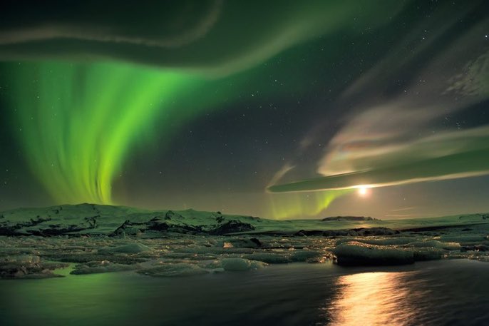 EspinMc's tweet photo. Aurora and Unusual Clouds Over #Iceland by Stéphane Vetter  #astrophotography #nightsky #northernlights  #nightscape #stars #photography #astronomy   #NightSky #astrotourism #AFCH #AstroTurismo #Astronomia #FotografiaNocturna #TurismoDeEstrellas #CielosNocturnos #NightSky https://t.co/3rJgt7Gq2d