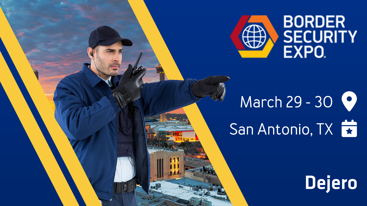 DejeroLabs's tweet photo. Today’s the first day of @border_security in San Antonio, Texas! Visit Dejero today &amp; tomorrow at booth 539 to learn more about our critical #connectivity solutions for your agency.

Book a meeting with us here: https://t.co/jfjKmQRd2G

#BSE2022 #DejeroTech https://t.co/wVKzSMWZs4
