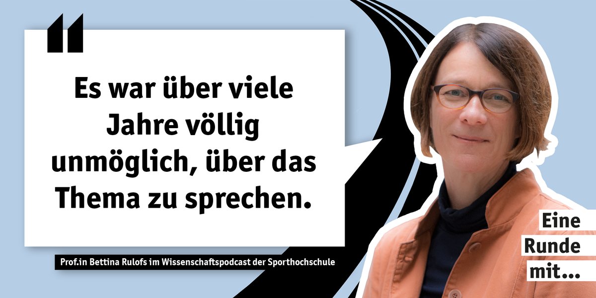 Als Prof. <a href="/B_Rulofs/">Bettina Rulofs</a> vor 25 Jahren zum ersten Mal versuchte, in Sportvereinen über #sexualisierteGewalt aufzuklären, wurde ihr teilweise die Tür vor der Nase zugeschlagen. "Sowas gibt es bei uns nicht", hieß es damals. Das gibt es doch, zeigen ihre Daten!  open.spotify.com/episode/1DxmYr…