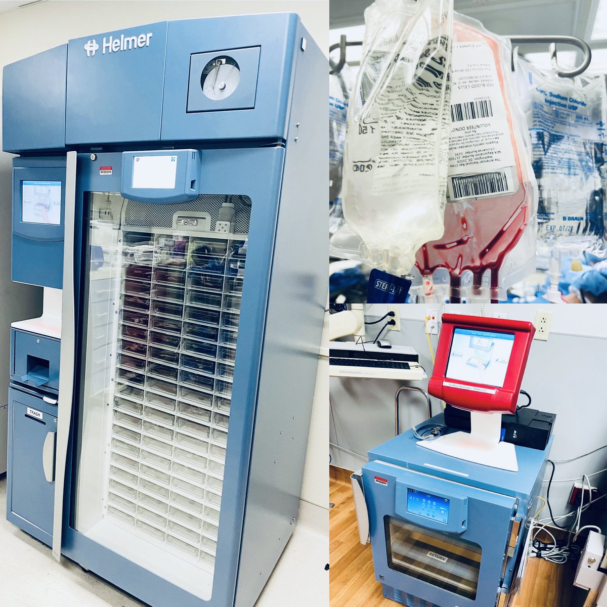 Xio Fernandez, MD (@xiofernandezmd) on Twitter photo Proud accomplishment for <a href="/GWHospital/">GWHospital</a> Blood Bankš©øAfter months of blood, sweat, and tears š
we are fully stocked and live with Ā Haemobank/BloodTrack fridges in the OR, ED, and ICU!! #transfusion <a href="/GWSurgery/">GW Surgery</a> <a href="/GW_Anesthesia/">GW Anesthesiology</a> @gwicu Proud accomplishment for <a href="/GWHospital/">GWHospital</a> Blood Bankš©øAfter months of blood, sweat, and tears š
we are fully stocked and live with Ā Haemobank/BloodTrack fridges in the OR, ED, and ICU!! #transfusion <a href="/GWSurgery/">GW Surgery</a> <a href="/GW_Anesthesia/">GW Anesthesiology</a> @gwicu