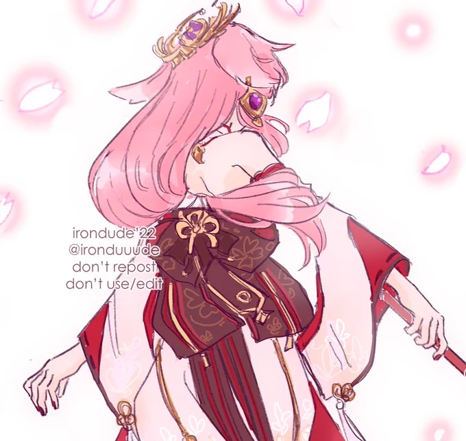 yae miko (study) 
#genshinimpact #原神 