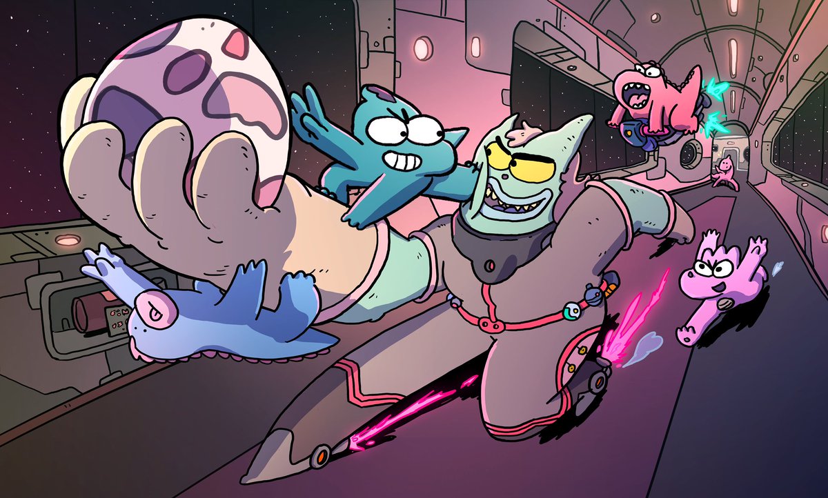 Dino Babies in Space tweet media