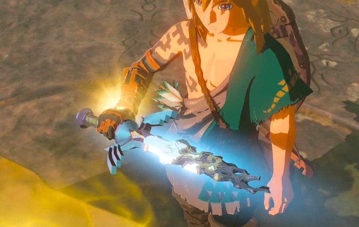 Oh the master sword is glowing

OH THE MASTER SWORD IS GLOWING 