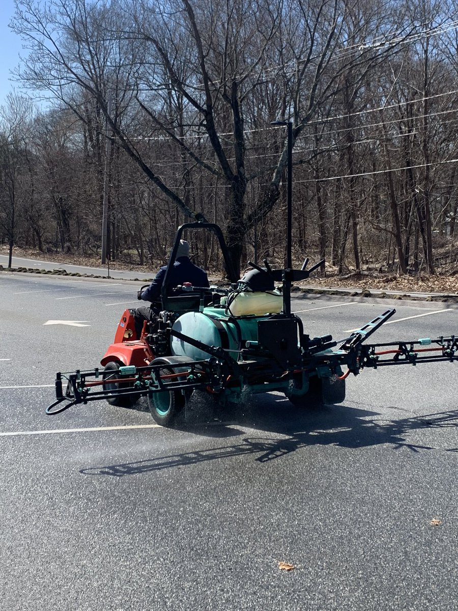 Spa day for the parking lots.  They looked a little lean coming out of winter. We’re taking conditions to the next level in 2022.