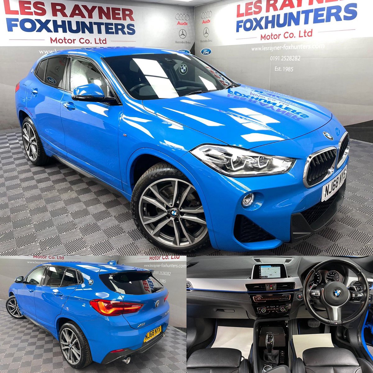 LRFoxhunters's tweet photo. ⭐️ Car of the Day ⭐️

£23,999

‘68’ BMW X2 SDrive20i M Sport in Stunning Misano Blue 🟦

Sat Nav, heated seats &amp; much more…. 

View at…

https://t.co/hG4iwdZ3fp https://t.co/Ov52pIPJvt