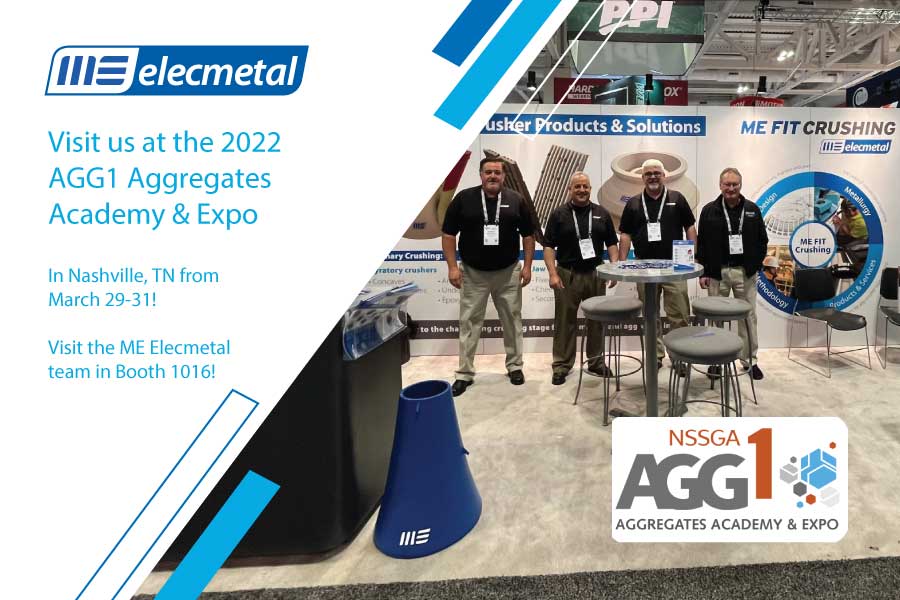 MEElecmetal's tweet photo. Today, ME Elecmetal is at the AGG1 Aggregates Academy &amp; Expo in Nashville! We are in booth 1016. Stop by and visit us!

#MEElecmetal #AGG1 #Aggregates #NSSGA #Crushing #MEFITCrushing https://t.co/Nq6HOKp2Go