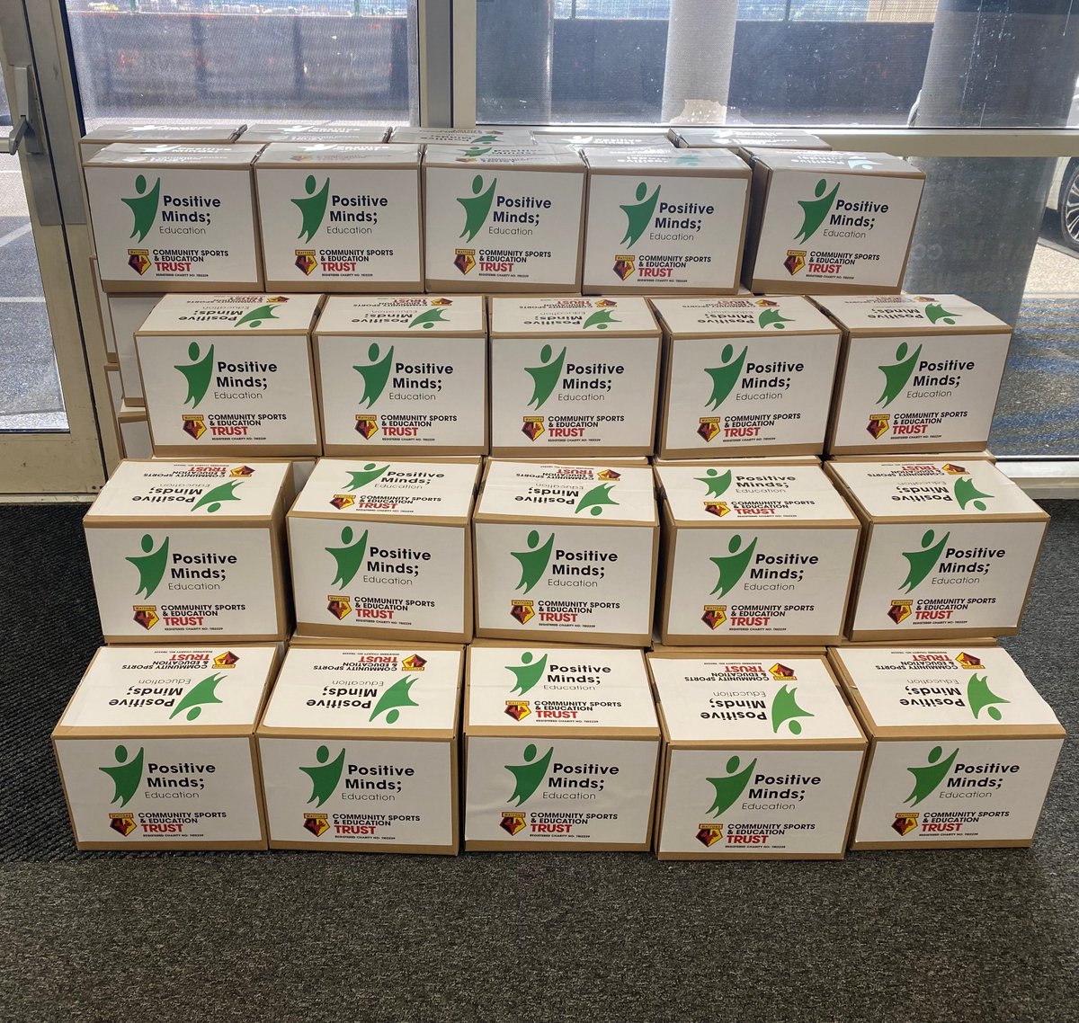 As we end the Spring term of Positive Minds; we are preparing for the summer term. 
72 schools across Hertfordshire will be recieveing their resources this week in preperation. 
That was a lot of packing! 
#CAMHS #Year6 #wellbeing #prevention