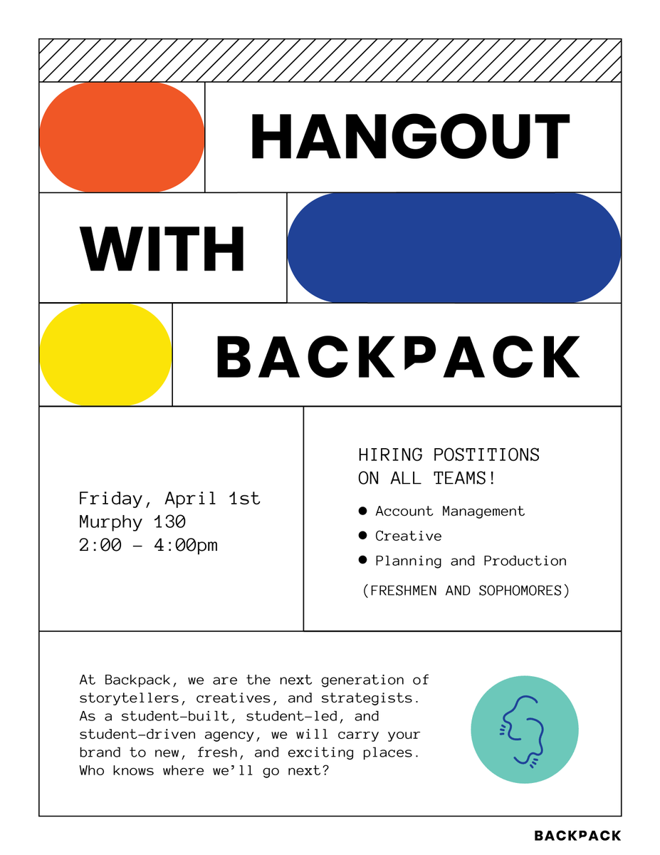 backpackumn's tweet photo. Hope to see you at our event this Friday! 🤩 https://t.co/CTRnJT2wB9