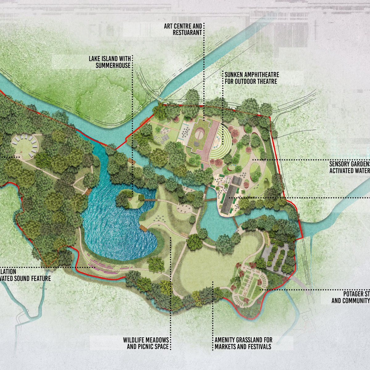 Our MA Landscape Architecture students developed projects in collaboration with #Chelmsford City Council in December 2021.

#LandscapeArchitecture #GardenDesign #CountryPark #Marconi #Writtle #Design #WUC #ChooseLandscape #WrittleLandscape #WrittleUniversityCollege #Nature