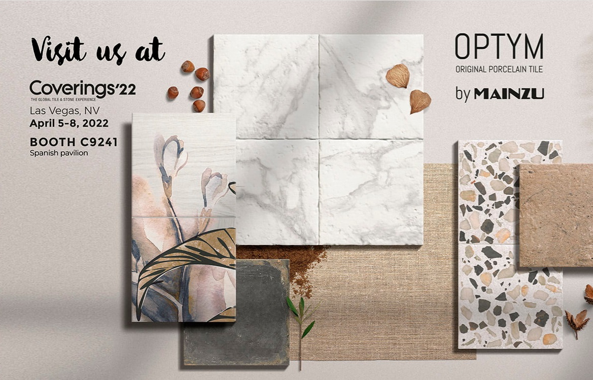 Mainzu Ceramica (@mainzuceramicas) on Twitter photo #Coverings 2022 is coming and we are so ready to go!!
meet us in Spanish 🇪🇸Pavilion Booth C-9241.
more info at info@mainzu.com.
See you there! #Coverings 2022 is coming and we are so ready to go!!
meet us in Spanish 🇪🇸Pavilion Booth C-9241.
more info at info@mainzu.com.
See you there!