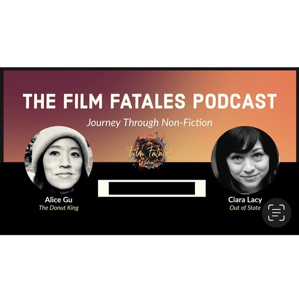 Tune in to The Film Fatales Podcast for a conversation with accomplished documentary filmmakers Alice Gu and Ciara Lacy as they discuss the power of framing, the value of collaboration, and their transition into narrative spaces. filmfatalespodcast.org #FilmFatales #WHM2022