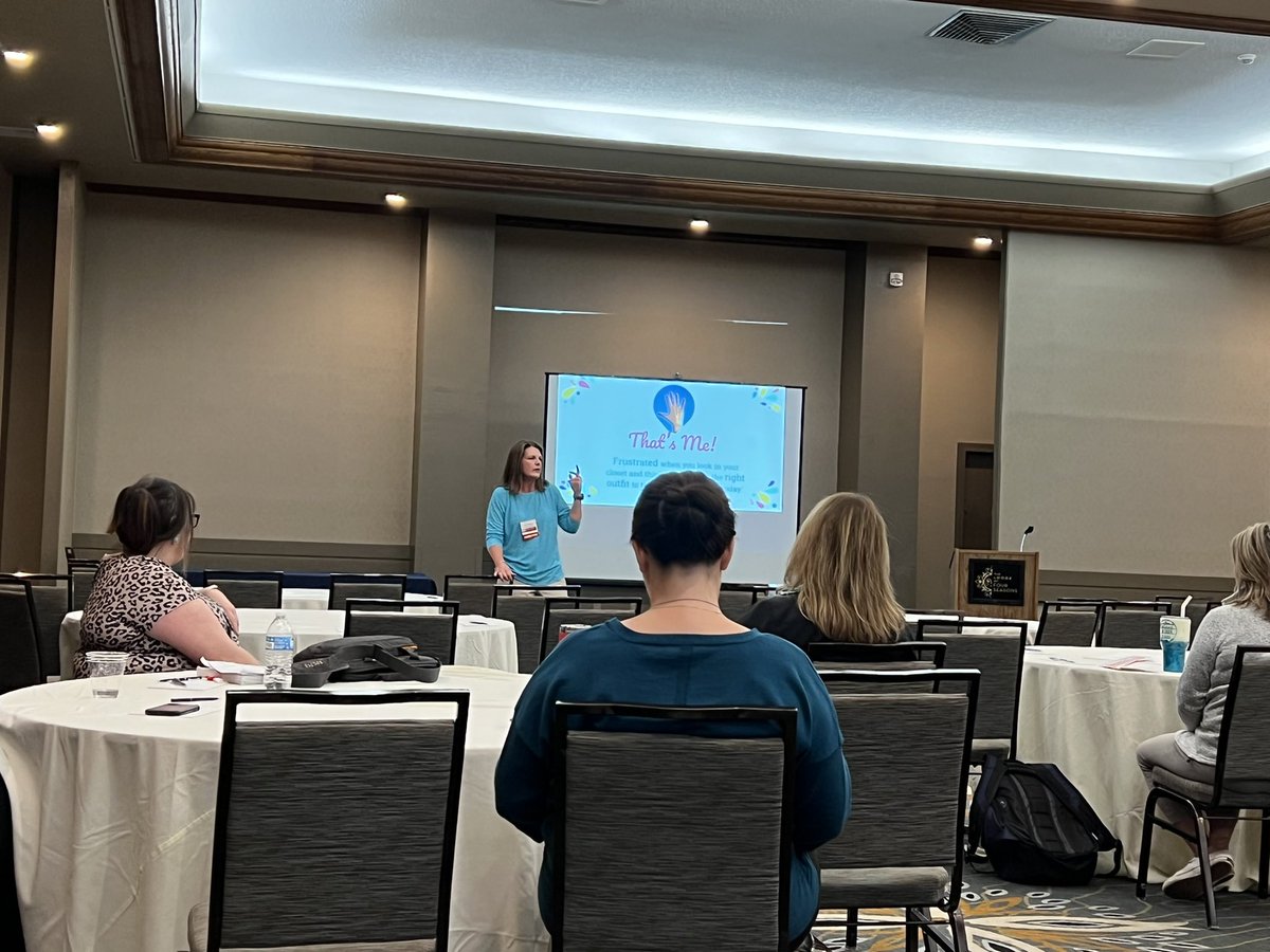 BethHouf's tweet photo. Girl, We Need to Talk! Such a great session on women in leadership with @TJ_McKenzie #MOSC22 https://t.co/DLjLuk3jTS