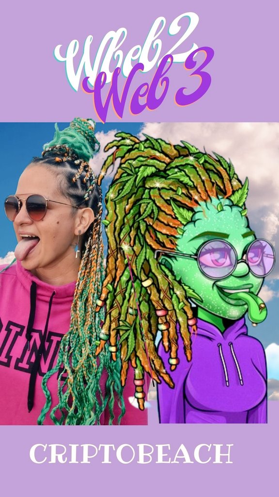 AlejandraNFT's tweet photo. Web2 vs Web3
@MaryJaneNFTs
@BestBudsNFTs
#criptobeach
#all
#maryjanes
#bestbuds
#nukedape
@BestBudsNFTs
@patriciacbz87 https://t.co/KpoBEtlqCy