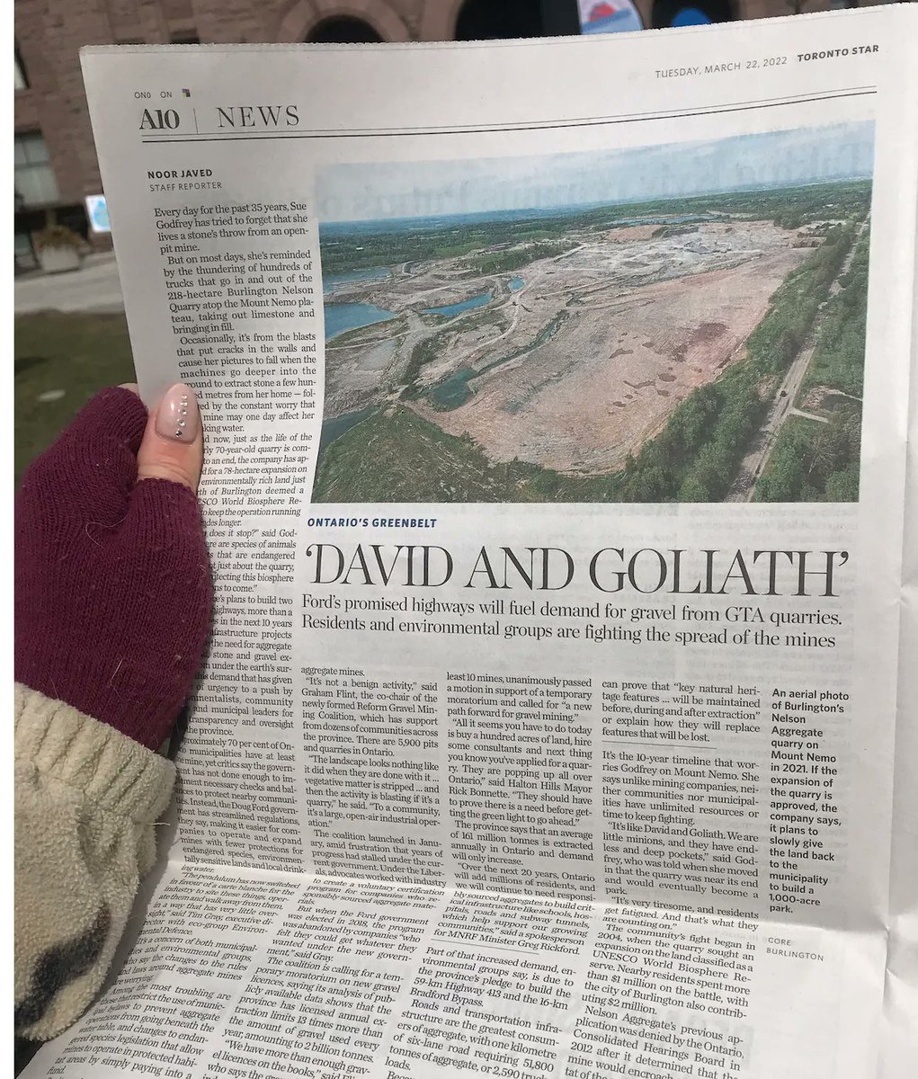 RGMC_Ontario's tweet photo. “All it seems you have to do today is buy a hundred acres of land, hire some consultants and next thing you know you’ve applied for a quarry..
They should have to prove there is a need before getting the green light to go ahead.”
- @RickBonnette1
https://t.co/2YfBLu9qRu https://t.co/71jJfsHqrJ