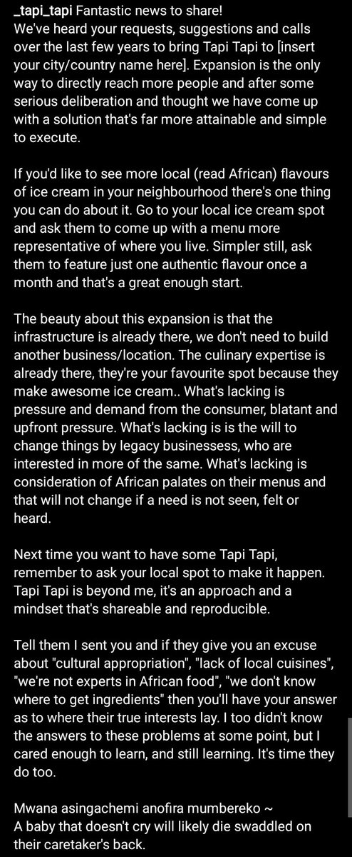 How to get the Tapi Tapi experience in your local area!