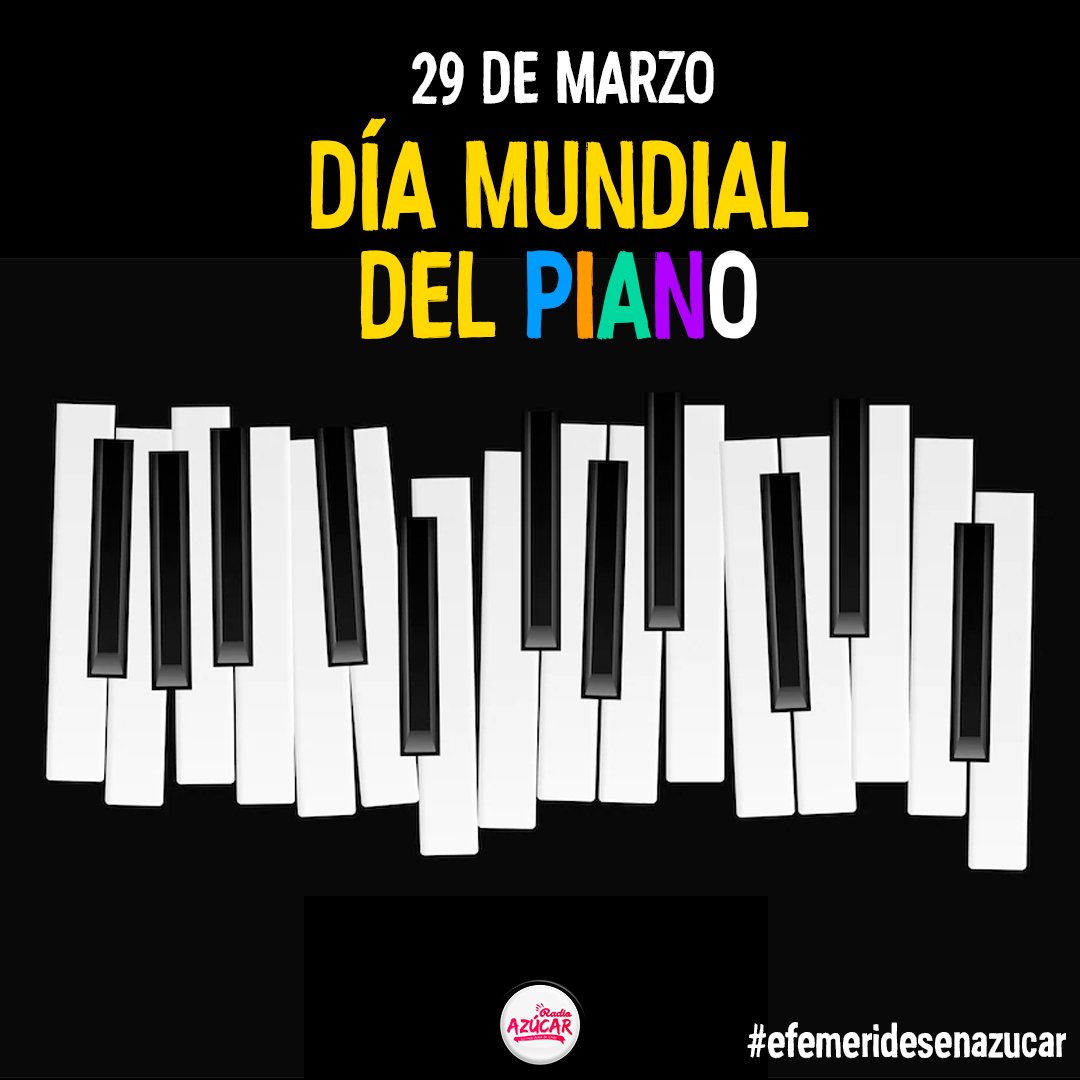 ¿𝙋𝙤𝙧 𝙦𝙪é 🅷🅾🆈 𝙨𝙚 𝙘𝙚𝙡𝙚𝙗𝙧𝙖 el 🅳í🅰 𝙢𝙪𝙣𝙙𝙞𝙖𝙡 🅳🅴🅻 🅿🅸🅰🅽🅾❓

🎹 Bueno, aparte que es un instrumento que inspira respeto, onda es como el alfa, pero por qué hoy es el #PianoDay2022 ❓Porque hoy es Σᄂ DíΛ 88 y 88 son las teclas que lo conforman 🤩