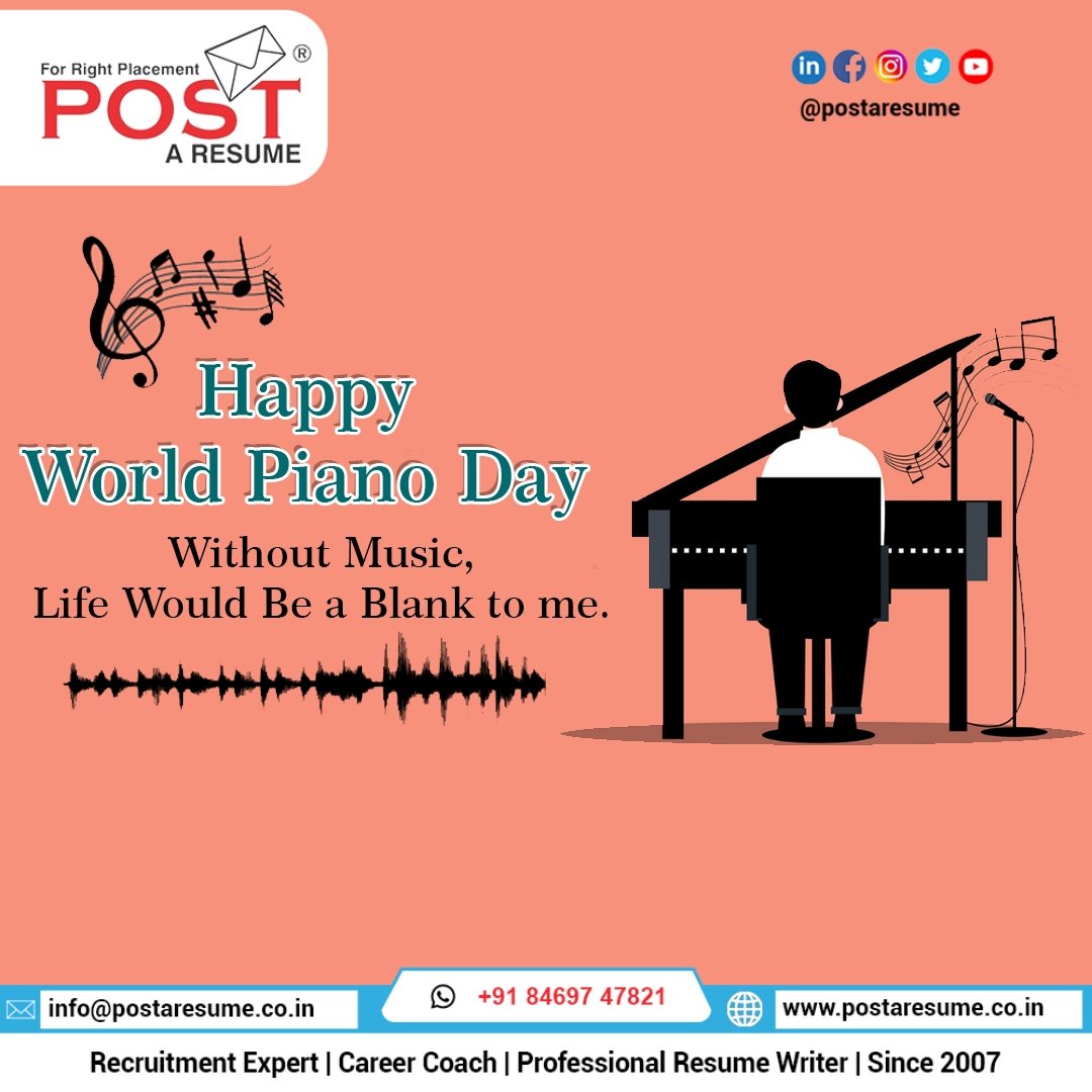 Music is life... Music is Fun...
#PianoDay #WorldPianoDay #music  #Musiclover #InternationalPianoDay