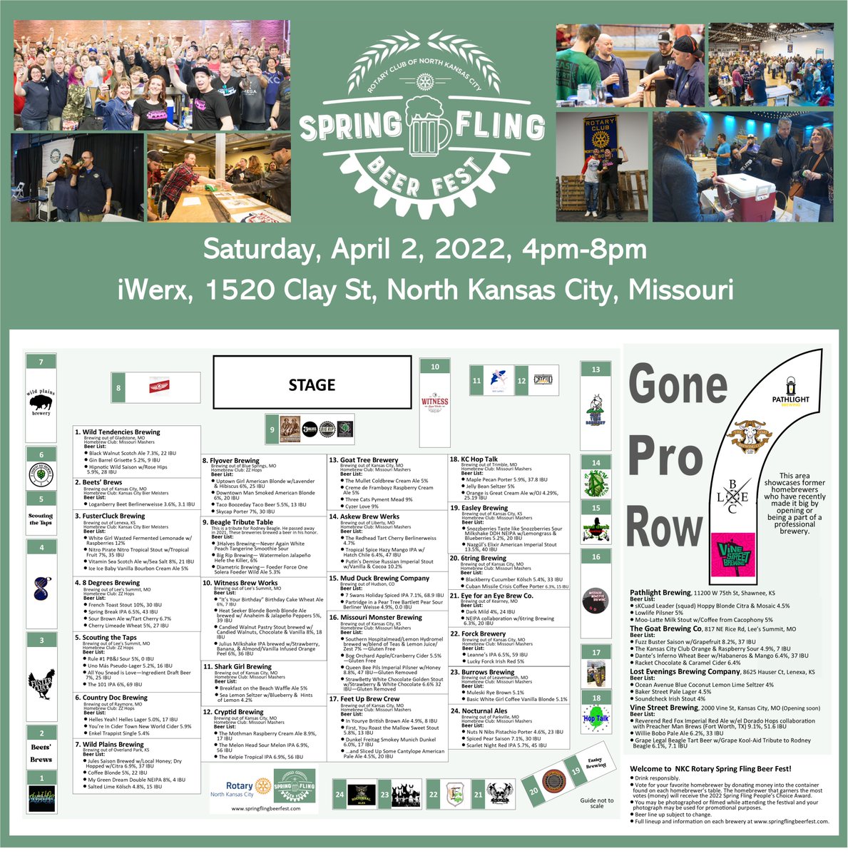 Rotary Spring Fling Beer Fest tweet media