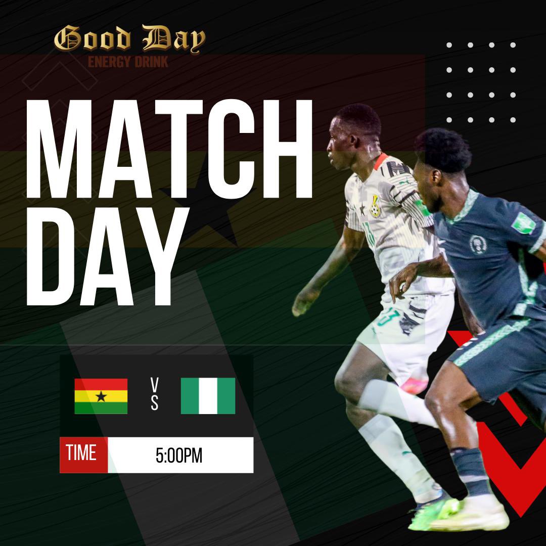 GoodDayEnergy's tweet photo. Who’s jollof is going to taste better today? #ghanavsnigeria #GhanaMustGo #WorldCupQualifiers #WorldCup #Qatar2022 #goodday #energy https://t.co/E1lGXbbdKa
