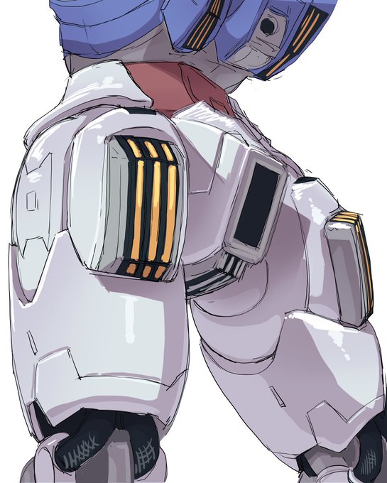 2022-03-29
新しいガンダム、…なかなか男らしい…硬派な感じで…いいじゃないか…うん。
放熱フィンかなこれは、うん、が、ガンダムらしい泥臭さを感じられて、うんすごく、いい…イッ… いいんじゃないかな…うん…。 