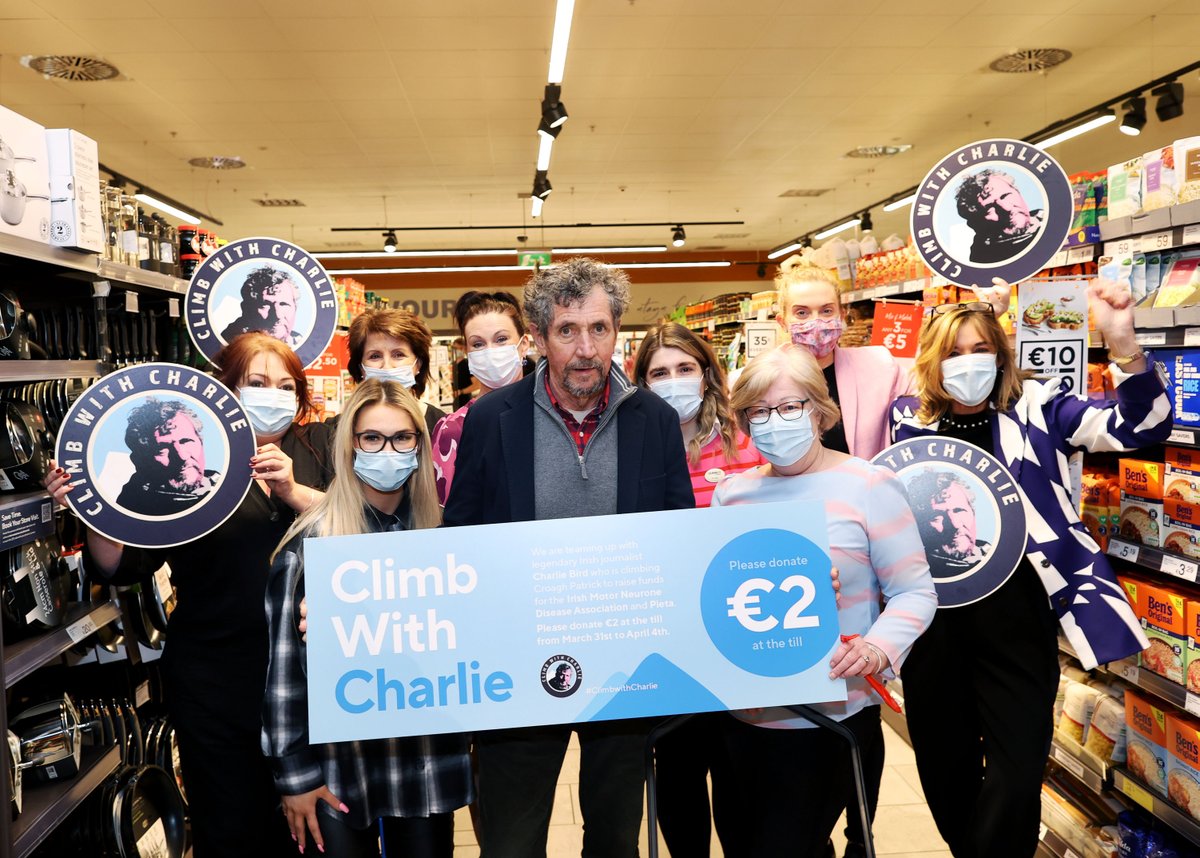 We're so grateful to our friends at <a href="/dunnesstores/">Dunnes Stores</a> who will be helping to raise funds for #ClimbwithCharlie🥾. For the weekend of the climb, from this Thursday to Sunday you can donate €2 in all departments across all stores nationwide at the till. 🙏🏻 
climbwithcharlie.ie