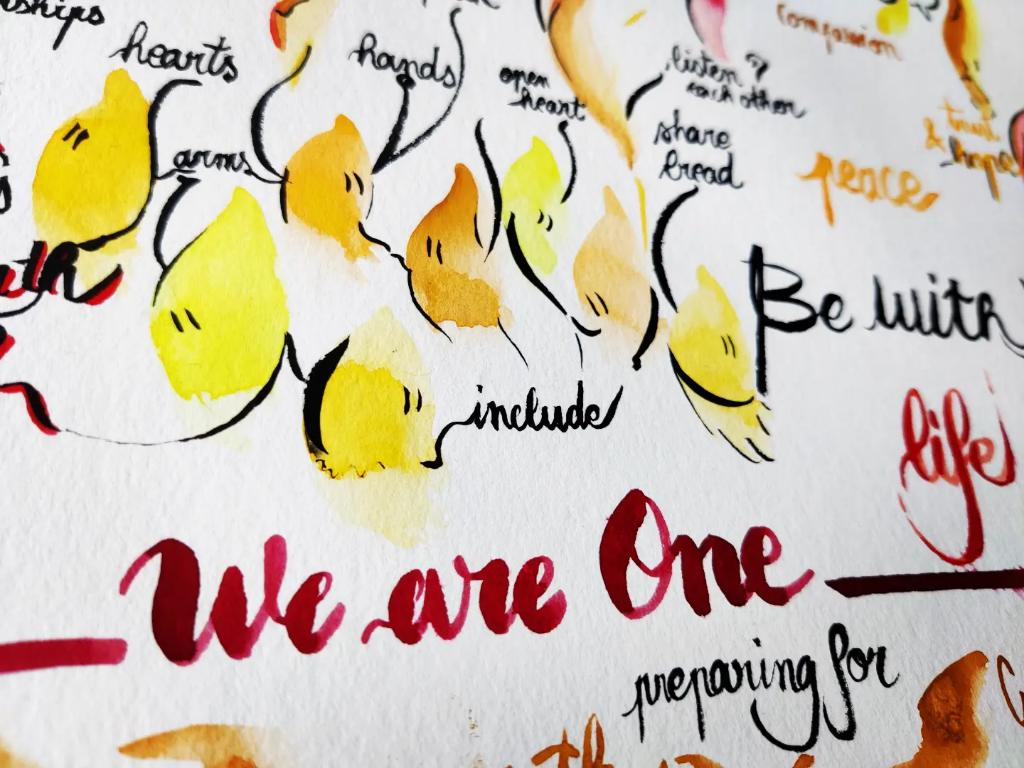 We are one.
#scribing #conference #facilitationgraphique