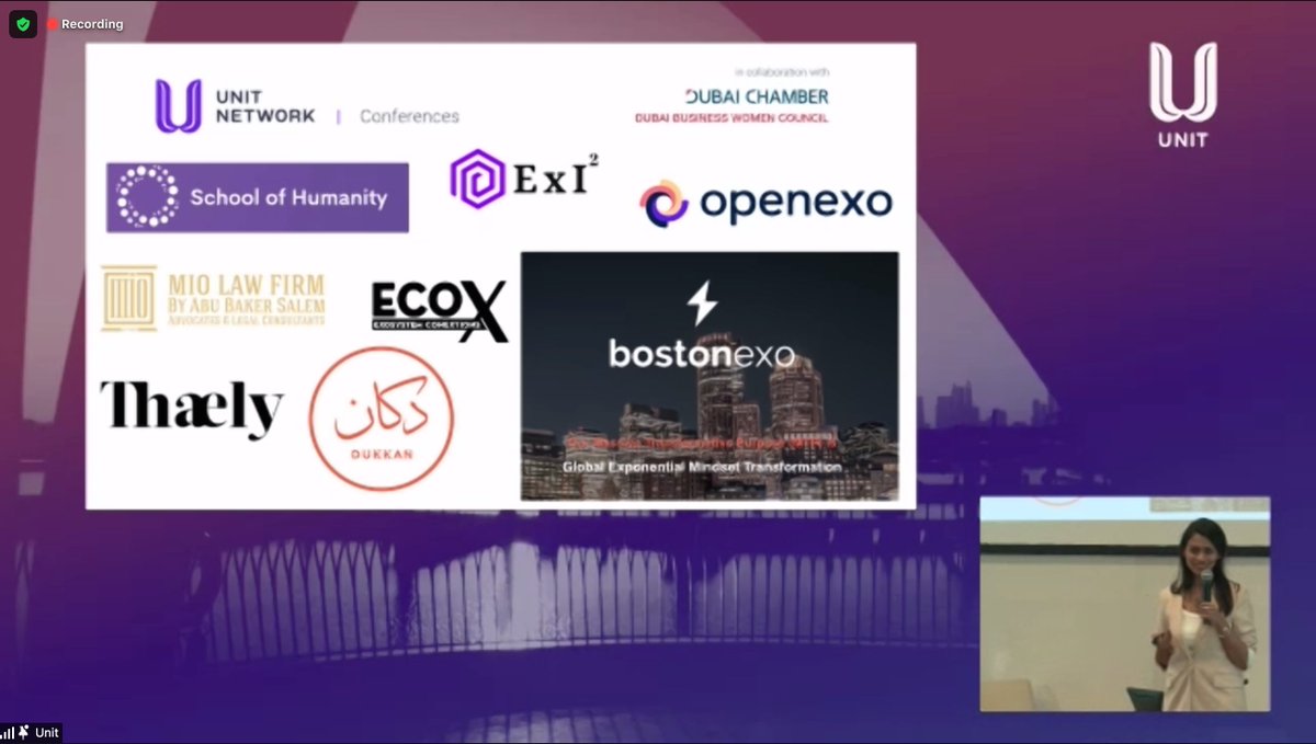 bostonexo's tweet photo. Congratulations to @SummerRainSays for today's wildly successful @theunitnetwork World Dubai Forum! @bostonexo is grateful to collaborate with exponential-thinking partners as an impact-for-good leader finding ways to create a better future
#exo #exocommunity #unit #bostonexo https://t.co/kEfgqr2SIA
