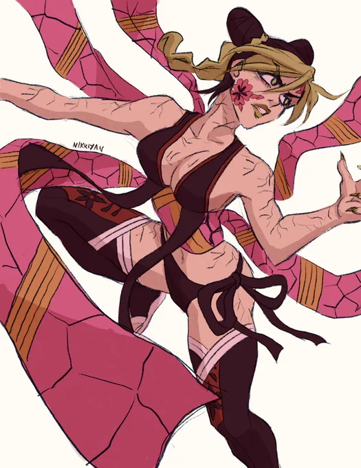 Daki's outfit 💜 #JolyneCujoh #GojoSatoru #bakugoukatsuki 