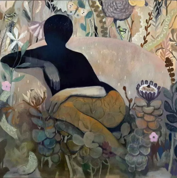 WomensArtForAll's tweet photo. Leila #Fanner #WomensArt #ArtByWomen •Couch In The Garden• https://t.co/9j2DjujlsC
