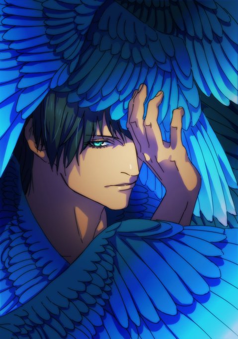 羽根描くの超大変だった#FF14 #ヘルメス 