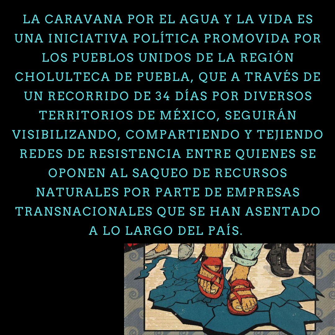8Cerxs's tweet photo. Queremos compartirles más información acerca de la caravana por el agua y la vida, pueblos unidos contra el despojo capitalista, ¿Qué es y por qué se organiza este recorrido durante distintos territorios del país?

Acá les dejamos las infografías para compartir. ✨ https://t.co/Qz8E4hTpKG