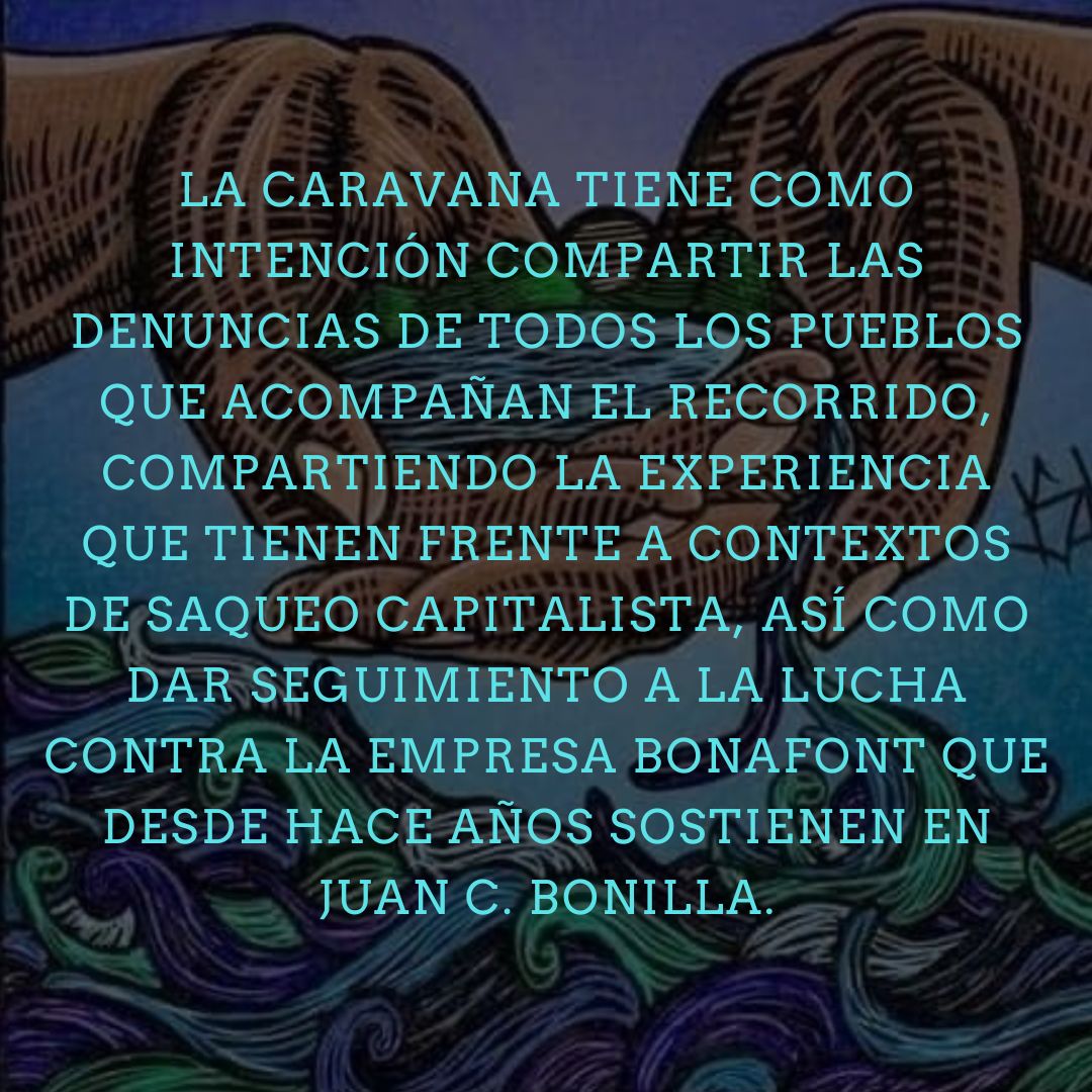 8Cerxs's tweet photo. Queremos compartirles más información acerca de la caravana por el agua y la vida, pueblos unidos contra el despojo capitalista, ¿Qué es y por qué se organiza este recorrido durante distintos territorios del país?

Acá les dejamos las infografías para compartir. ✨ https://t.co/Qz8E4hTpKG