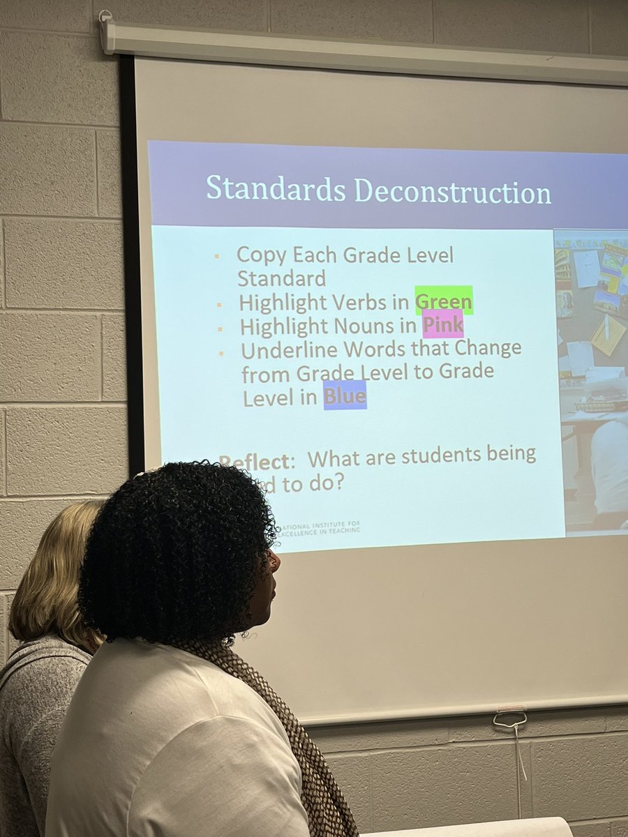 Standards deconstruction in action at Hawkins Middle! These awesome teachers are leveling up their learning by analyzing how standards are constructed and work in an integrated approach to develop fluent readers. <a href="/hmscommandos/">Hawkins Middle</a>  <a href="/scottlangford72/">Scott Langford</a> <a href="/NIETteach/">National Institute for Excellence in Teaching</a> <a href="/TN_Literacy/">#LiteracyMatters Tennessee</a> #ROCvision