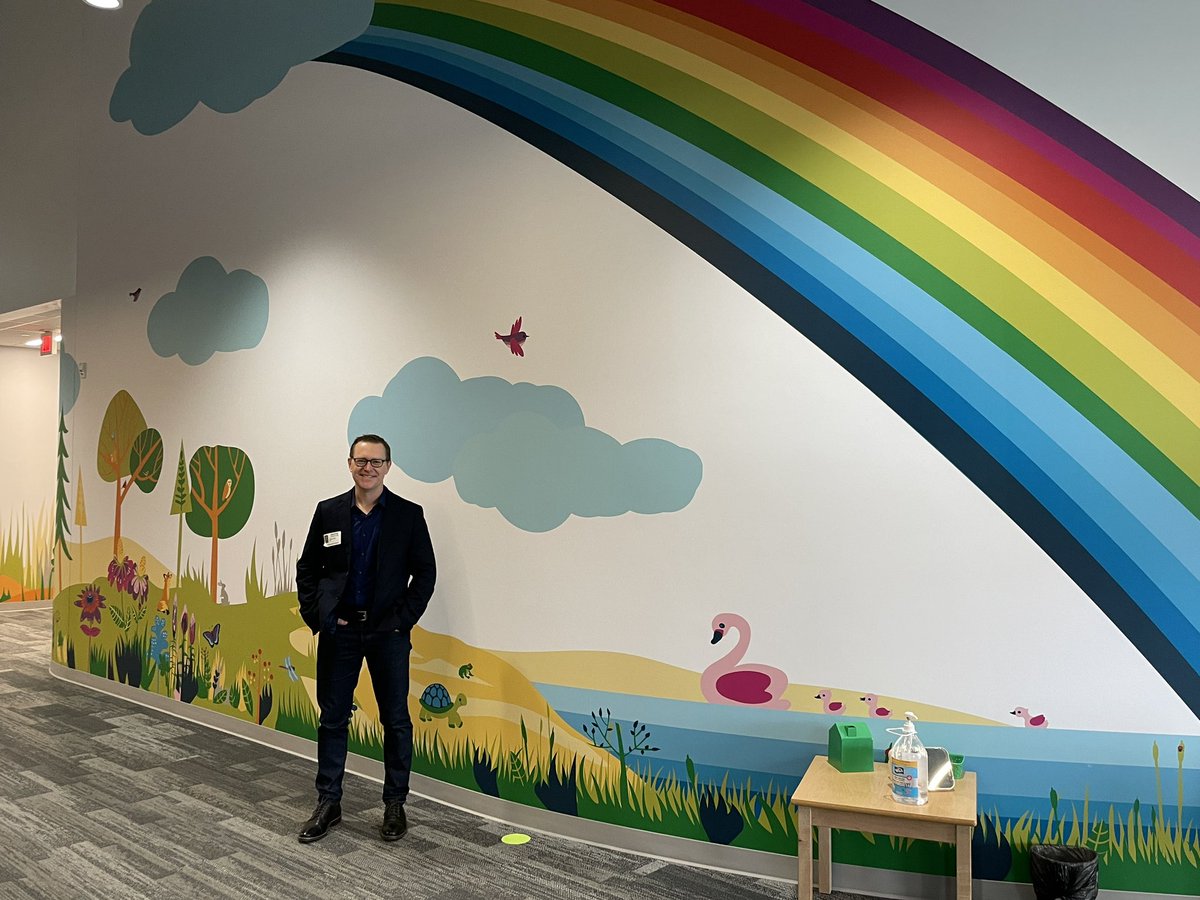 It’s an exciting day here at NKC Schools Early Education Center. <a href="/DLRGroup/">DLR Group</a> is here talking with us about how the design of our space has helped transform our work. The designer of our graphics even stopped by!