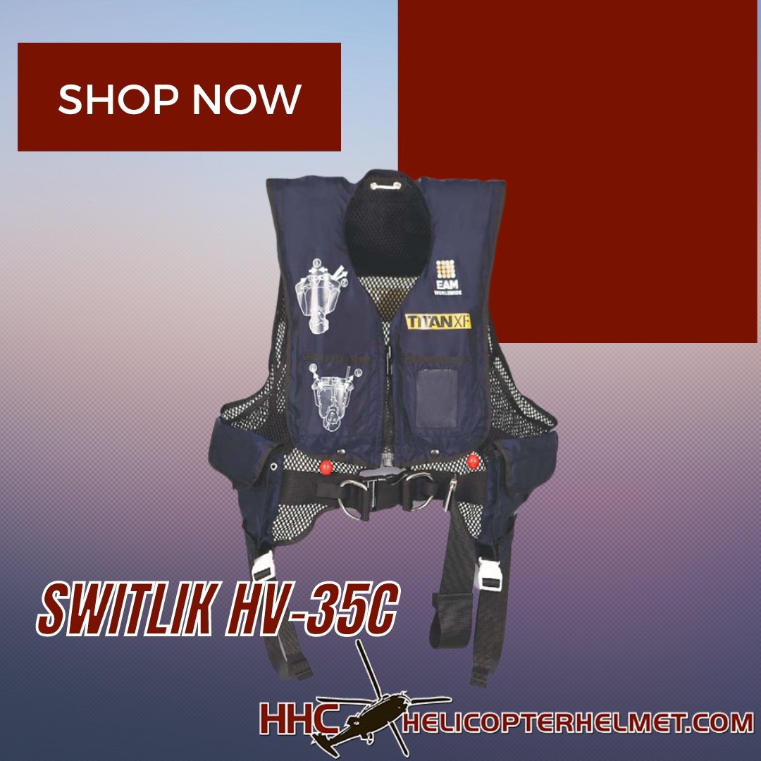 HHCHelicopter's tweet image. The new Switlik X-Back Air Crew Vest is a quantum leap in comfort and durability over its predecessors. Specifically designed for constant wear in the seated position in your helicopter or fixed wing aircraft.
 #flightsafety #flightgear #flightsuits