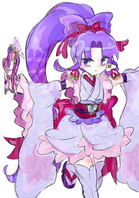 "あんみつこまち"

#キュアフォーチュン #氷川いおな #ハピネスチャージプリキュア #らくがき #ハピチャ #イラスト #プリキュア #precure 