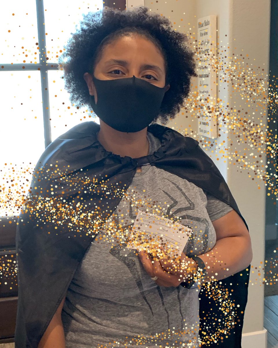 pucvm's tweet photo. ALPHAPATHO says “Power Up! Get Vaccinated!” because even Superheroes need Vaccines!
Learn about AlphaPatho!, aka Dr. Yava Jones-Hall, at https://t.co/RgKDKi256x
#vaccinated #vaccinatededucator #CapesOn #VetaHumanz #UseYourPowersForGood @NIGMS @NIHSEPA @tamuvetmed https://t.co/9aTFwAHe2J