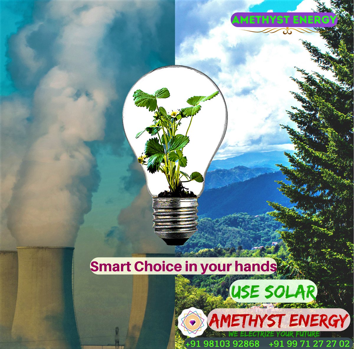 AEPL_delhi's tweet photo. Stop pollution use Green Go Green keep Green.
#solarpower #solarpanels #climatechange  #solarenergyy #solarenergysystemm #solarenergysolutionsns #solarenergy☀️ #amethystenergypvtltd #solarinstallation #SolarEPC
Call us to get clean energy. https://t.co/9HJZepZFc8