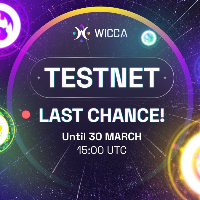 Wicca_money's tweet photo. One last days for Wicca testnet!

🧙‍♂️LunaX strategy to maximized your 🌕
🧙‍♂️Extra stable coin yield with aUST strategy.🚀

1⃣ Follow @Wicca_money 
2⃣ Join https://t.co/MePqRH8AGk

Provide impactful testnet feedback in our discord to get WWB NFT whitelist!
https://t.co/8V0o2zcD9V https://t.co/VsbyXGvIit