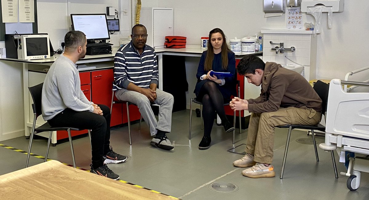 Scenario two done! In this one we have a Kurdish speaking father &amp; son with an AMHP &amp; doctor regarding section 3 under the Mental Health Act