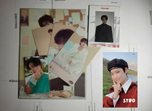 jekindoi's tweet photo. ꒰ WTS LFB PH ⬥ ENHYPEN ꒱
✎ Jay Enniv Set 
𓏔 6,400 + PF 
𓏔 All on-hand except sunoo beret (eta is 3 days from now)
𓏔 PAYO full = free pf and less 50 sf
𓏔 PAYO 50%, Rembal after 3 days
𓏔 MOP: Gcash
𓏔 MOD: J&amp;T, GGX, SDD
𓏔 LOC: Manila 
4th pic is freebies

Reply to claim https://t.co/rWABvyC9lg