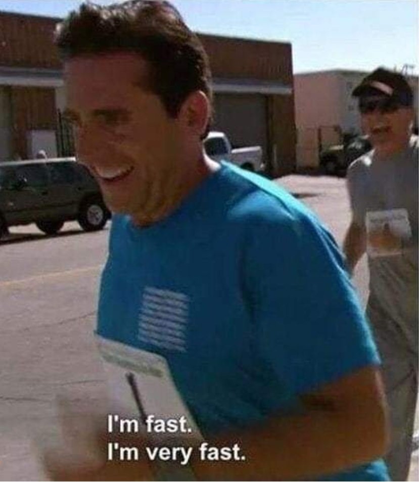 "You can't just run away from your problems forever"

Me:
