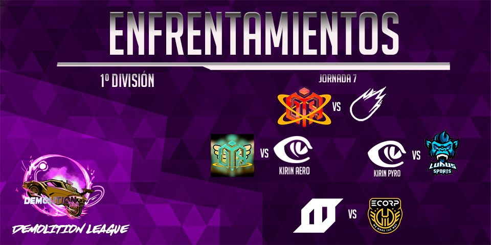 ESP_Demolition's tweet photo. Es la recta final de la liga. ULTIMA JORNADA!!
Estos son los últimos enfrentamientos. Mucha suerte! https://t.co/je2x9M6tjm