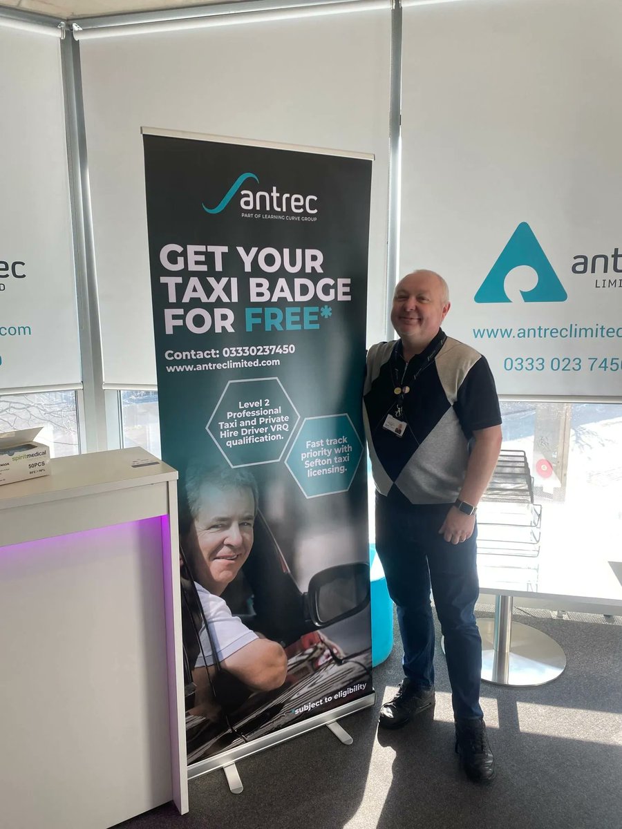 Applying for your taxi badge or looking into a career in professional driving? You may be eligible for funding!

Our dedicated Taxi Team will help you right from enrolment to getting your badge 🚖

🖥️ Visit antreclimited.com/courses/taxi-f…
☎️ Call 03330237450