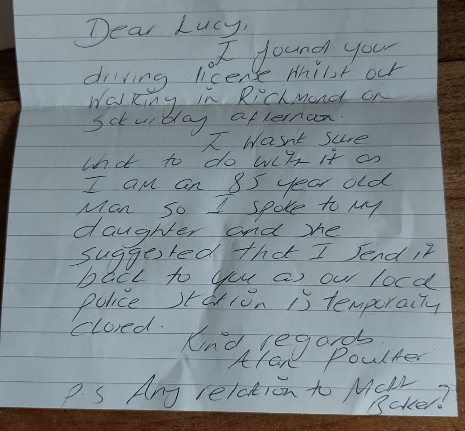 Thank you Alan, for restoring my faith in humanity. ♥️