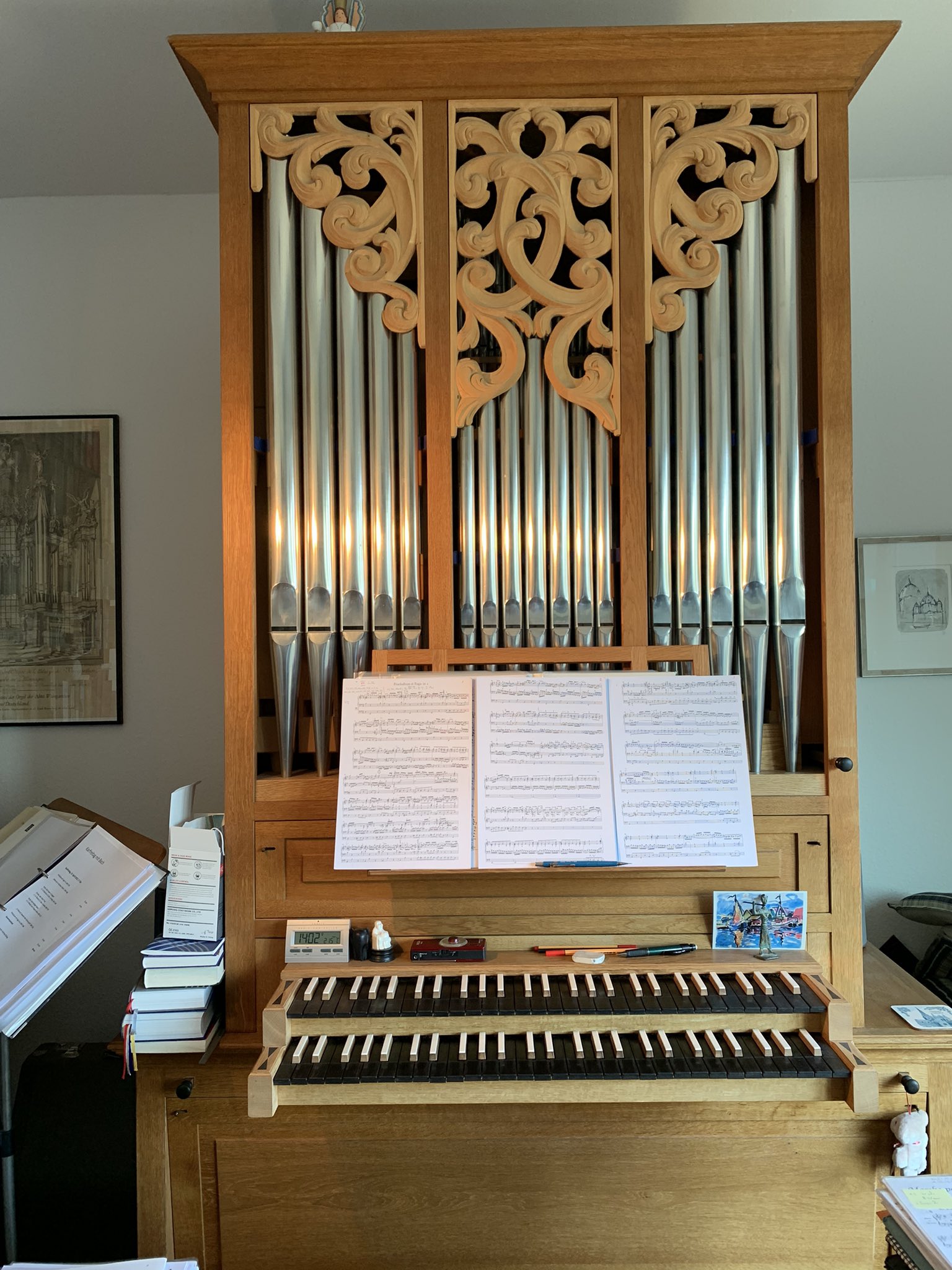 Practice 2024 pipe organ